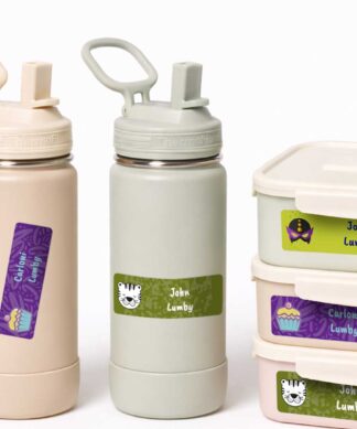 Medium Name Label Stickers