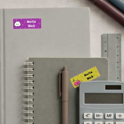 Mini Name Label Stickers