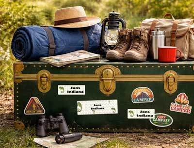 Large Trunk Stickers